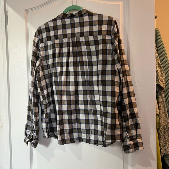 Madewell Flannel Plaid Shirt - Picture 4 of 5
